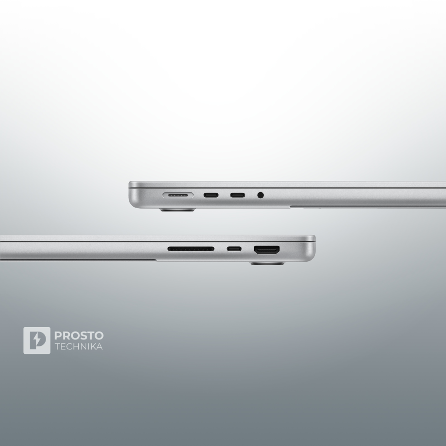 Ноутбук Apple MacBook Pro 16 (2024) M4 Pro 14C CPU, 20C GPU/48Gb/512Gb SSD Silver (MX2U3)